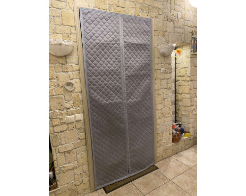 Магнитные штора для дверного проема с утеплением, синтепон, разные размеры