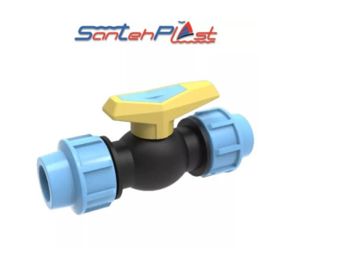 Santehplast Кран зажимной 50 ЗЗ