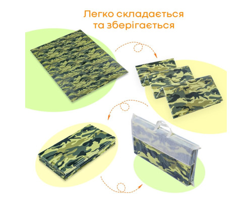 Камуфляжный коврик "Милитари" 200х150х1см (236) SW-00000156