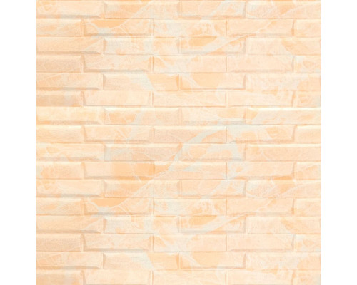 3D панель самоклеюча кладка 700х770х7мм Жовто-біла (039) SW-00000563