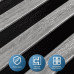 Панель-рейка SILVER+BLACK 665*665*5мм (D) SW-00002532