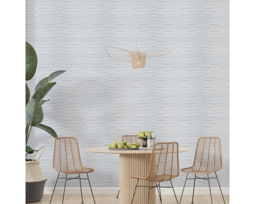 3D панель самоклеюча кладка біла 770х700х5 мм (031) SW-00000167