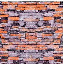 Декоративна 3D панель самоклейка під цеглу Катеринославський піщаник 700х770х6мм (045) SW-00000044