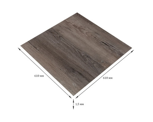 Самоклеюча LVT плитка 610х610х1.5мм SW-00003270