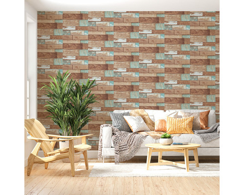 Самоклеючі шпалери рване дерево 2800х450х1,8мм SW-00000727