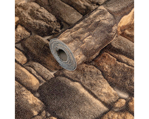 Самоклеючі шпалери жовтий камінь 2800х450х1,8мм SW-00000728