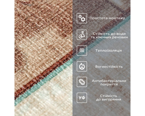 Самоклеючі шпалери рване дерево 2800х450х1,8мм SW-00000727