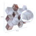 Декоративная ПВХ плитка на самоклейке 3D кубы 280х300х5мм (СПП-506) SW-00001135