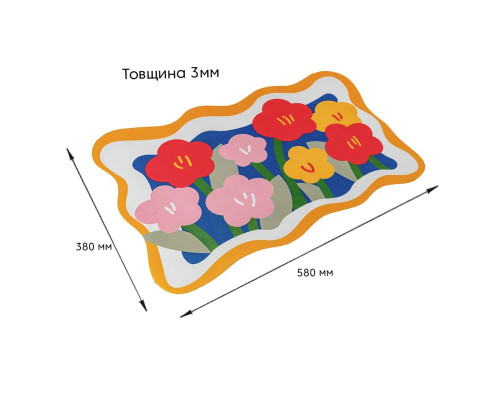 Вологопоглинаючий килимок 38*58CM*3MM (D) SW-00002562