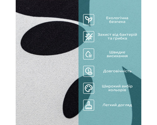 Вологопоглинаючий килимок Панда 40*60CM*3MM(D) SW-00002563