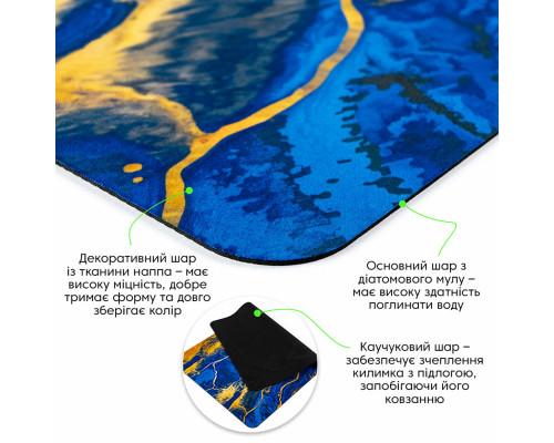 Вологопоглинаючий килимок 50*80CM*3MM (D) SW-00002541