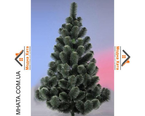 Новогодняя искусственная елка сосна заснеженная "Принцесса" 1,3м (в коробке)