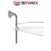 Полиця скляна кутова 2-ярусна Winmix LR1507-2