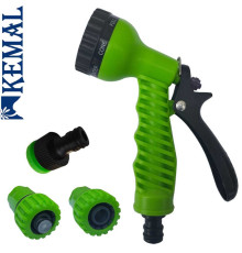 Комплект Пистолет (7 режимов) и 3-элемента на шланг Kemal M1011-3/4