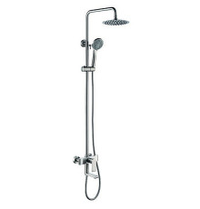 Душевая колонна со смесителем KI-56015-02 (из нерж. стали, лейка 20*20), Чехия