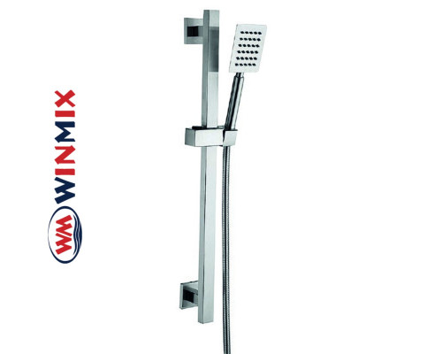 Душевая стойка из нержавеющей стали Winmix SET BAR-SUS-002 с лейкой и шлангом.