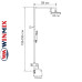 Душова колона Winmix Premium Vintage Bronze 009-J