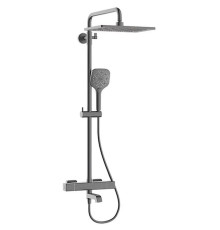 Душевая колонна с термостатическим смесителем  KB-57011-07 (Цвет графит), Чехия