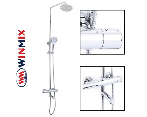 Душова колона Winmix Premium Termo 009-J з термостатичним змішувачем