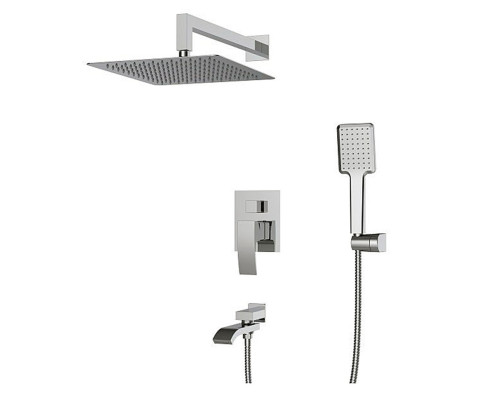 Встраиваемая душевая система со смесителем KB-66007-01 (Цвет хром), Чехия