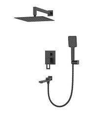 Встраиваемая душевая система со смесителем KB-66009-05 Black (Цвет черный), Чехия