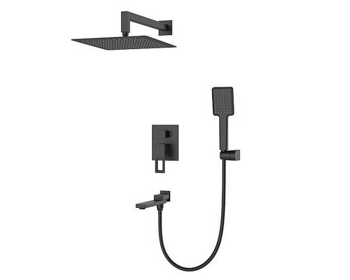 Встраиваемая душевая система со смесителем KB-66009-05 Black (Цвет черный), Чехия