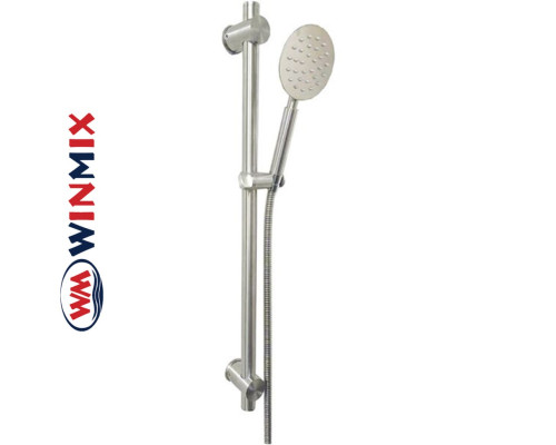 Душевая стойка из нержавеющей стали Winmix SET BAR-SUS-003 с лейкой и шлангом.