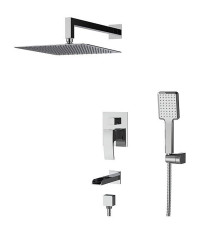 Встраиваемая душевая система со смесителем водопад KB-68007-01, Чехия
