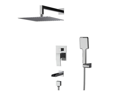 Встраиваемая душевая система со смесителем водопад KB-68007-01, Чехия