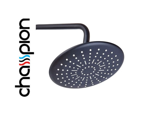 Душевая колонна со смесителем Champion SAP-009-J Black, SUS304 из нержавеющей стали