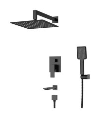Встраиваемая душевая система со смесителем KB-64010-05 Black (Цвет черный), Чехия
