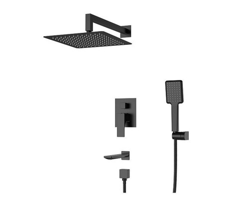 Встраиваемая душевая система со смесителем KB-64010-05 Black (Цвет черный), Чехия