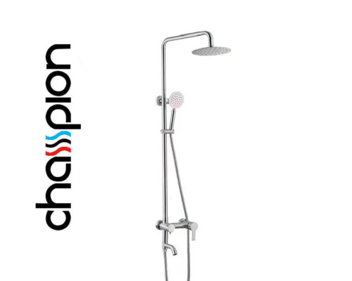 Душевая колонна со смесителем Champion SAP-009-J, SUS304 из нержавеющей стали