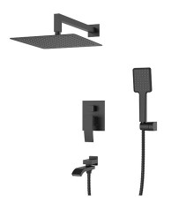 Встраиваемая душевая система со смесителем KB-66007-05 Black (Цвет черный), Чехия