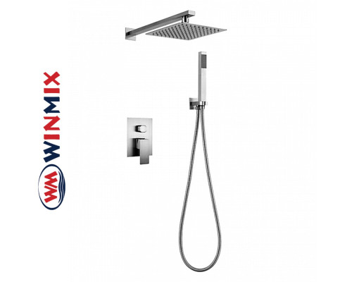 Душевая система WINMIX KUB 003 inner (встраиваемая) из нерж. стали SUS304