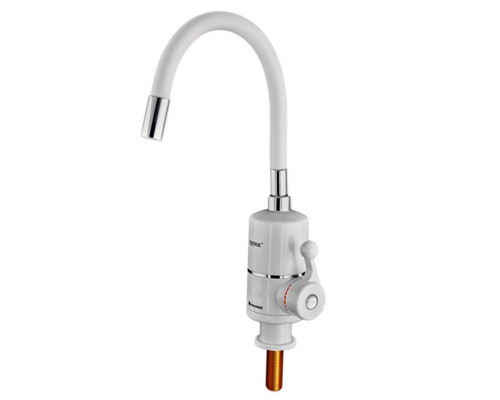 Электрический проточный водонагреватель ELW06-F WHITE (с индикатором темп.) на мойку 3,3 кВт