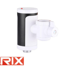 Электрический проточный водонагреватель ELW77-E (с индикатором темп. и креплением на вылив смесителя) 3 кВт