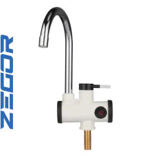 Электрический проточный водонагреватель ZEGOR EC-740 (с индикатором температуры) 3 кВт