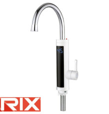 Електричний проточний водонагрівач Rix ELW 045E (з індикатором темп) на миття 3 кВт