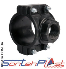 Santehplast Хомут чорний з внутрішнім різьбленням 20*1/2