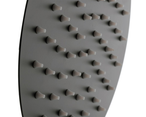 Душова лійка тропічний душ з нерж. сталі SUS304 Winmix WM-04 Black (діаметр 25 см)