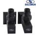 Набір кутовий кран напівоборотний з американкою Solomon LUX 1/2″ CUBE BLACK 8888 1 уп, Польща (під замовлення)