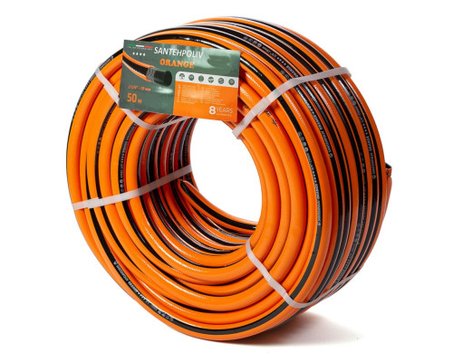 Шланг для полива Santehpoliv Orange 3/4", 50м (3 слойный), Winmix Польша