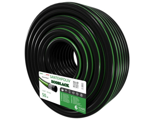 Шланг для поливу Santehpoliv EcoBlack 3/4