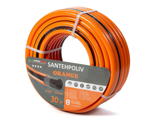 Шланг для полива Santehpoliv Orange 3/4", 30м (3 слойный), Winmix Польша