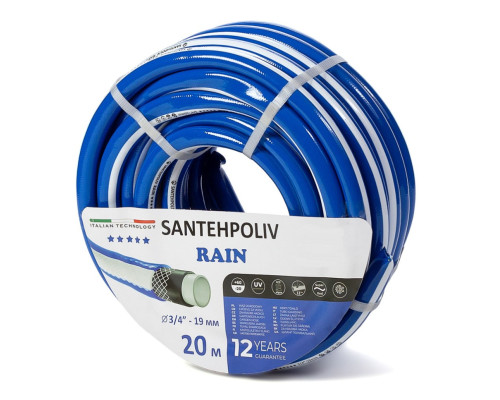Шланг для поливу Santehpoliv Rain 3/4", 20м (4 шаровий), Winmix Польща