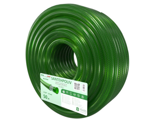 Шланг для полива Santehpoliv SILICON GREEN 3/4", 50м (3 слойный) Winmix Польша