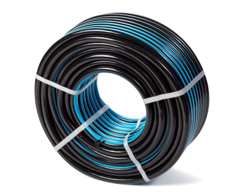 Шланг для полива Santehpoliv Black 5/8", 30м (3 слойный), Winmix Польша