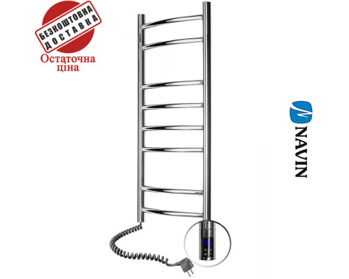Сушка для рушників Електро Navin Камелія 36*80 Sensor, таймер Україна Лівий (нерж.сталь)