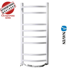 Сушка для рушників Електро Navin Камелія 36*80, Білий, Лівий (вуглецева сталь)